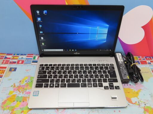 JC07150 富士通 LIFEBOOK S938/V 第8世代 DVD Lバッテリー 極美品 office2019