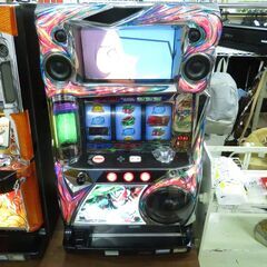 パチスロ実機 エウレカセブン2 コイン不要機付き ドアキー・設定 
