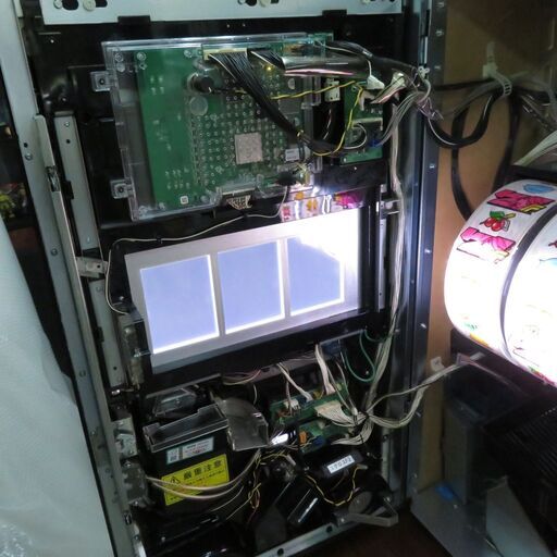 パチスロ実機 マクロスフロンティア2 コイン不要機付き ドアキー・設定