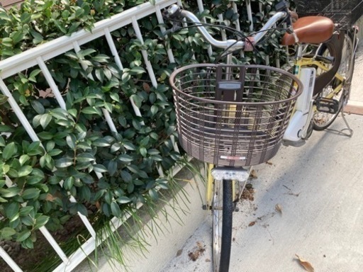 【お譲り先決定】電動アシスト付き自転車