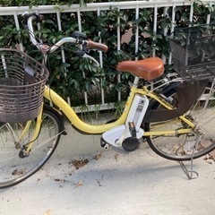 【お譲り先決定】電動アシスト付き自転車