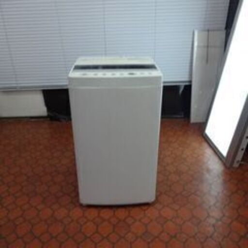 ID000150　4.5K洗濯機　ハイアール　2020年製　※日焼け有