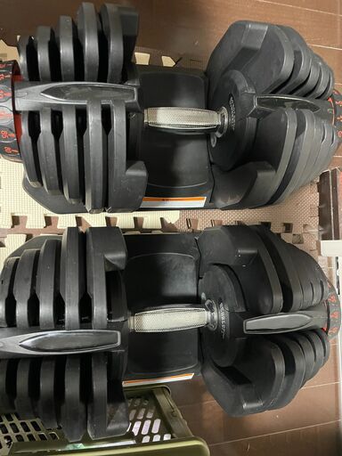 ダンベル39kg2個 ワンタッチ17段階調整 ダイヤル可変式 ＆ ベンチ セット
