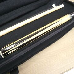 ビリヤード キュー ADAM William アダム ウィリアム 19.5oz キューケース付 中古 苫小牧西店