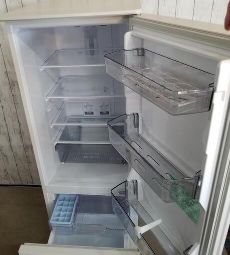 未使用に近い】2022年製品 三菱電機 2ドア冷蔵庫168L MR-P17G-W