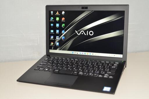 中古美品軽量ノートパソコン 最新Windows11+office SONY VJS11290611B i3-7100U/11.6インチ/メモリ4GB/爆速SSD128GB/無線/WEBカメラ搭載