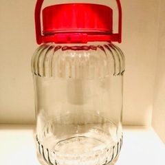 新古品　東洋佐々木ガラス日本製梅酒瓶4リットル