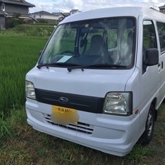 ●車検付きサンバーバン　エアコン不調　奈良香芝市