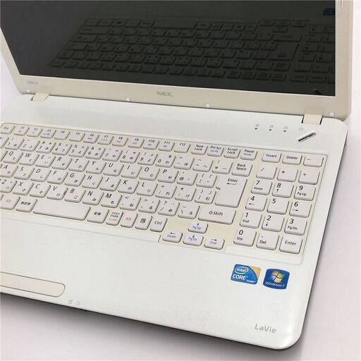 NEC/LAVIE/ノートパソコン/i5/8GB/大容量HDD/Office 大容量HDD-640G Wi-Fi有 ノートパソコン 15.6型 NEC PC-LS550DS6B 中古