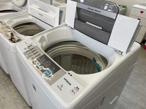洗濯機の分解クリーニング行っています！配送設置込み 日立7.0K洗濯機　2016年製　分解クリーニング済み！！
