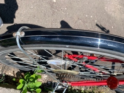 パンクしない自転車です