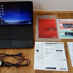 ■JUNK扱い富士通15.6型ノートLIFEBOOK WA1/M...