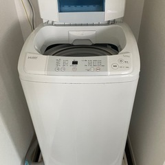 ハイアール　洗濯機　5kg