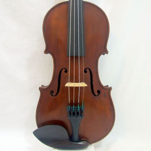 メンテ済み モダンドイツ製 バイオリン Antonius Stradivarius ストラディヴァリウスモデル 分数 3/4 未使用弓 発表会 コンクールなど 弓 ケース アジャスター内蔵テールピース エヴァピラッツィ 松脂 全国発送対応 中古バイオリン 付属品は美品 名古屋近郊 手渡し可能 愛知県清須市より 管理（カ）K7360