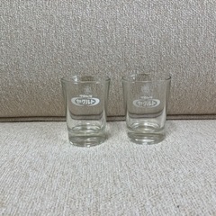 昭和レトロ　ヤクルト　グラス　2つ - 生活雑貨