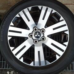 三菱デリカ D:5 純正ホイール 4本セット タイヤはおまけ 神戸市内無料配達いたします