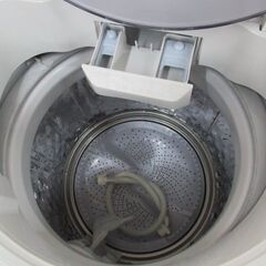 1ヶ月保証/洗濯機/大型/8キロ/8kg/穴なし槽/節水/低騒音/自動