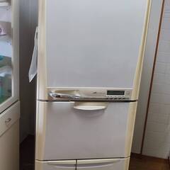 お話中。大型 5ドア 冷蔵庫 NR-E401 404L  冷凍庫...