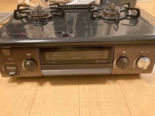 ガスコンロ　ic-s37bm-l プロパンガス用　使用期間5ヶ月