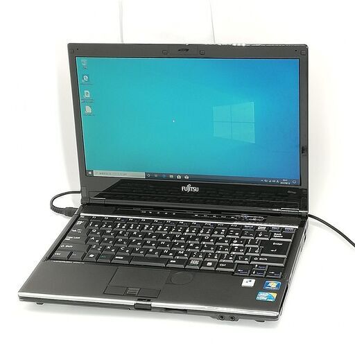 日本製 13.3型 ノートパソコン 富士通 SH760/5A 中古良品 Core i5 4GB DVDマルチ 無線 Wi-Fi Windows10 Office 即使用可