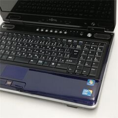 日本製 15.6型 ノートパソコン 富士通 NF/G70 ブルー 中古良品 Core i5 