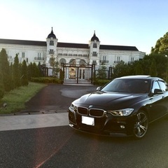 BMW320i ターボ　F30 スポーツ　ブラック　ガラスサンル...