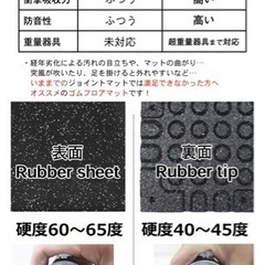 ゴムマット 20mm 50×50 地球問屋 防音 防振 ホームジム ジョイント