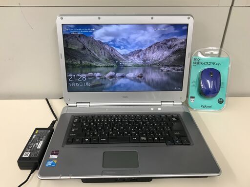 【超高速・新品SSD搭載】ノートPC 「NEC」最新office2021付属 管理No29『基本送料無料』