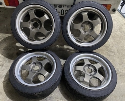 □ワークマイスター風 165/50R15 (5J2本 6J2本) 4穴PCD100です