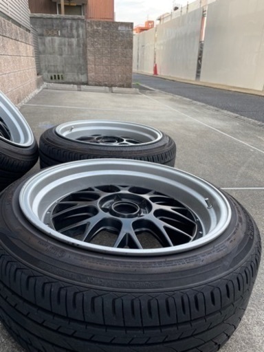 車のパーツ 値下げしました！深リム 19インチ9.5j 114.3 225/45R19