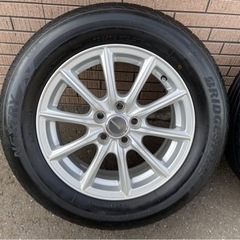 プリウス等に　タイヤアルミ4本セット　