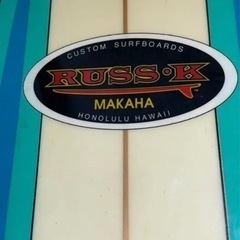 サーフボード　ロング10ft RUSS•K Hawaii