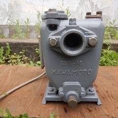 中古】 川本 ポンプ 自吸式うず巻ポンプ GSO3-405-C0.4S 50hz 100V 