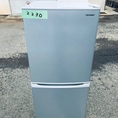 ✨2020年製✨2230番 アイリスオーヤマ✨ノンフロン冷凍冷蔵庫✨IRSD-14A-