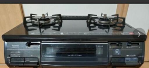 (53)Rinnai  都市ガス RTS-M660CSX-R 2012年製 中古 清掃済 リンナイガスコンロ