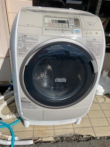日立 HITACHI BD-V3400L [ななめ型ドラム式洗濯乾燥機（9kg） リサイクルショップ宮崎屋住吉店22.8.16F