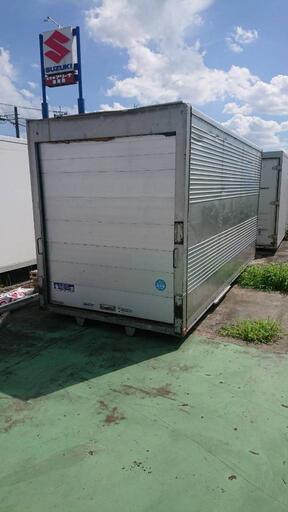 香取市山之辺】No.Y-87 シャッター式コンテナ 横扉付き 長さ約439cm×幅