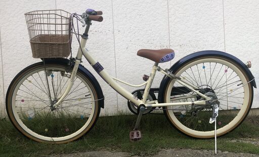 chocolat cute 24インチ 外装6段変速 LEDダイナモライト