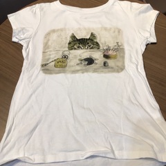 猫さん　Tシャツ　140cm