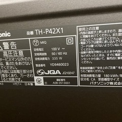 Panasonic VIERA X1 TH-P42X1