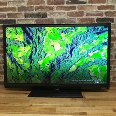 即日受渡❣️全国送料込シャープ AQUOS40型液晶テレビ外付HDD対応取説付 即日受渡❣️SHARP AQUOS40型 HDD付(1TB)取説付録画🆗18500円