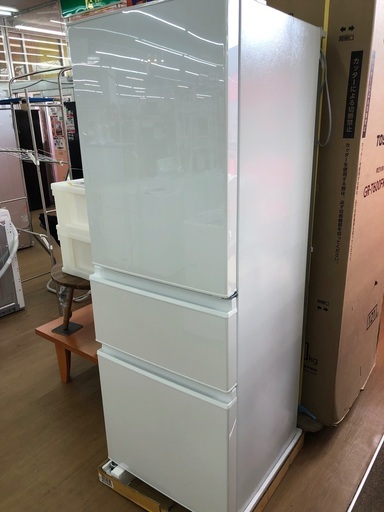 【店頭受け渡し】新品未使用品　ミツビシ3ドア冷凍冷蔵庫　MR-C33F   2021年製　330L  (19)