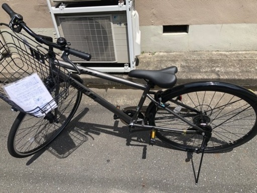 BAA付き  27インチ６段ギア　自転車 オートライト