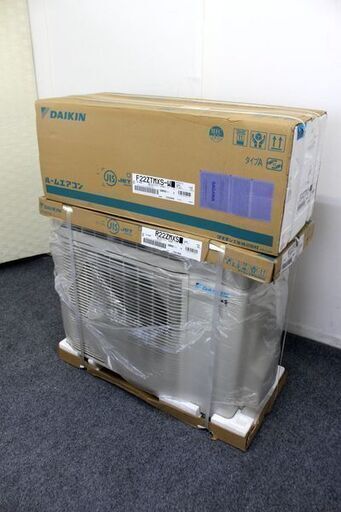 新品未開封品 DAIKIN/ダイキン ルームエアコン MXシリーズ 6畳用 2.2kw 100V F22ZTMXS-W 家電 店頭引取歓迎 R6250)