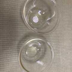 日本製　耐熱ガラスボウル2つセット　ほぼ未使用