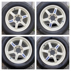 【ネット決済】RAYS Volk Racing TE37 265...