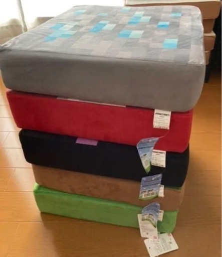 Minecraft スツールクッション 5枚セット | faculdadeuninorte.com.br