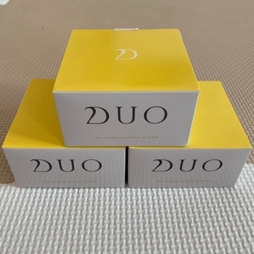 DUO ザ クレンジングバーム クリア 90g 3個