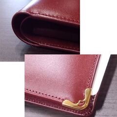 Cartier 折りたたみ財布 マスト ドゥ カルティエ 2つ折 ボルドー マストライン 未使用品 外箱/ギャランティ付き 札幌市東区 新道東店