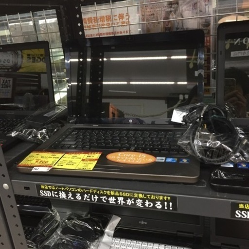 【店舗引き取りのみ】動作確認、清掃済み‼️ HP G62 15.6インチ  WIN11 PRO 64BIT -年製 NJ230